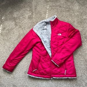 The North Face | Fuzzy Jacket | Hot Pink | Size Large
